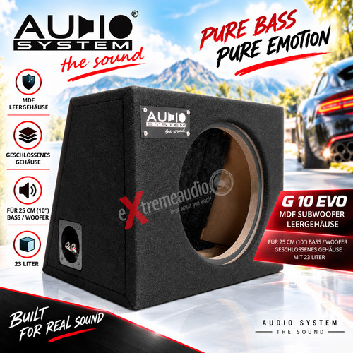Sistema audio evo mdf - sistema,
