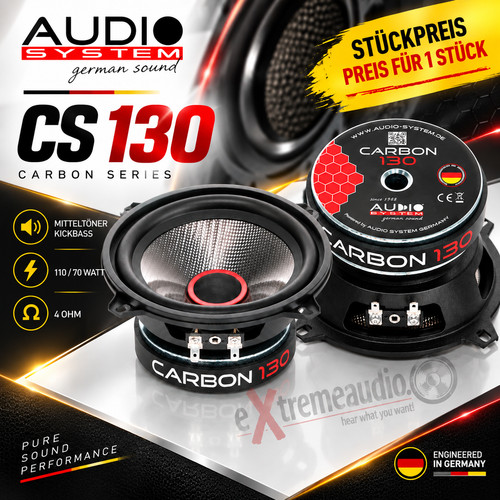 Audio system 130 - 130, midrange