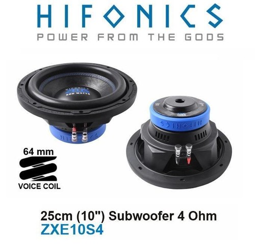 Hifonics zxe10s4 subwoofer - zxe10s4,