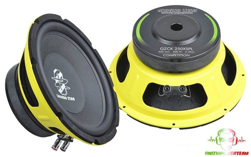 Coppia ground zero mid - zero, woofer